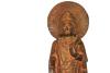 Unidentified, Standing Bodhisattva, circa 546, stone, 92.7x29.2x26.7 cm, MacKenzie Art Gallery, University of Regina collection, gift of Mr. Norman MacKenzie.