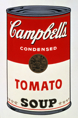 Andy Warhol  Cambell’s Soup I: Tomato, 1968 