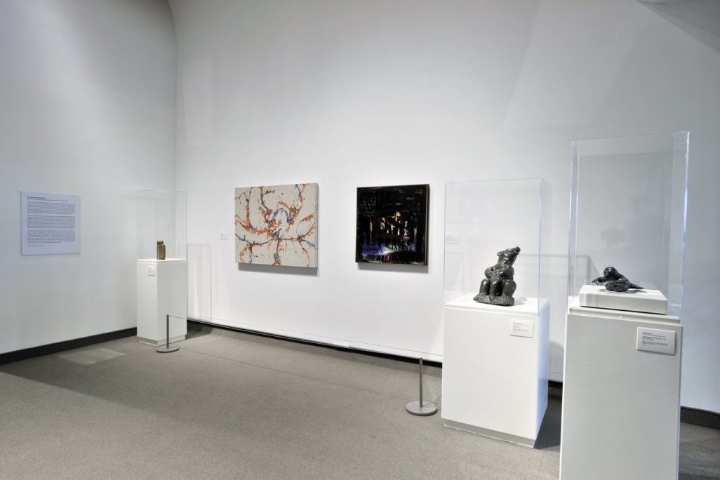 Installation view of promised gifts of Thomas Druyan and Alice Ladner.