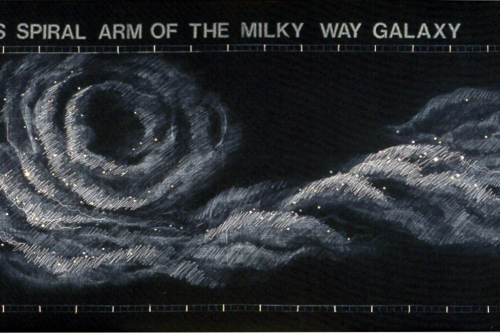 Artist Martha Cole's Cygnus Spiral Arm of the Milky Way Galaxy