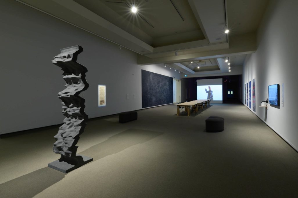 Installation view of exhibition 