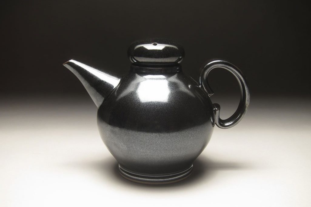 Zane Wilcox black teapot