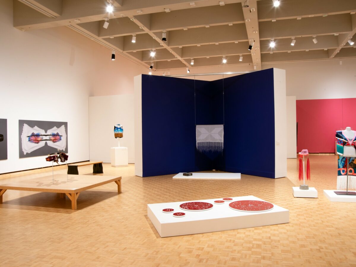 Installation view at the MacKenzie Art Gallery of 2022 exhibition 